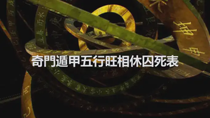 奇門遁甲五行旺相休囚死表
