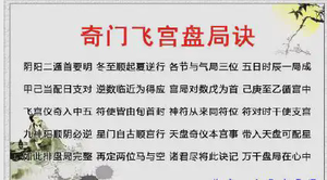 奇門遁甲定局排盤這樣學，簡單沒問題