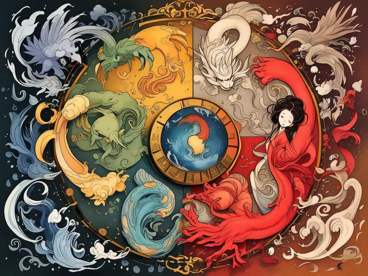 五行之說源於兩千多年前，解讀五行相生相剋的關係